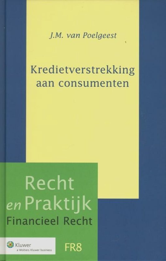 Poelgeest, J.M. van - Kredietverstrekking aan consumenten