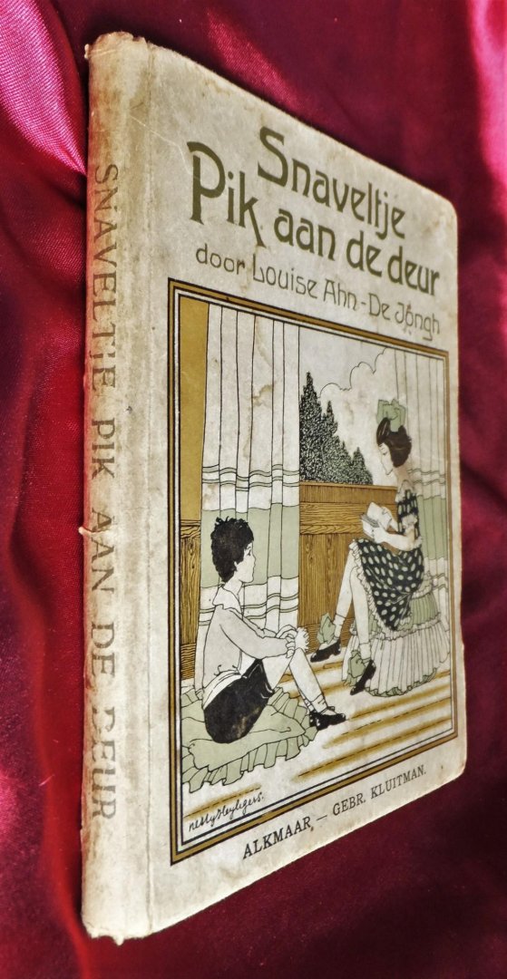 Ahn-De Jongh, Louise (opnieuw bew. door W. Wijker) - Snaveltje Pik aan de deur (serie Geïllustreerde 75 Cts. Bibliotheek)