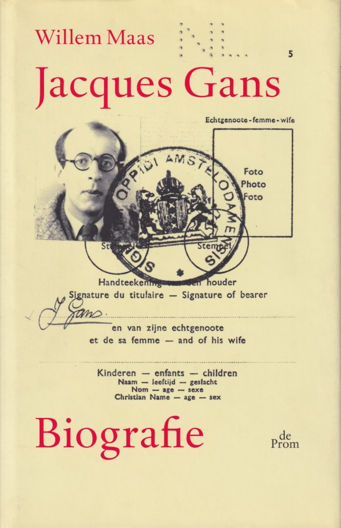 Willem Maas - Jacques Gans: Biografie