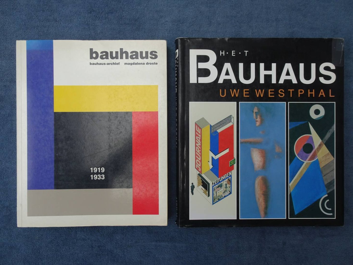 Droste, Magdalena & Uwe Westphal. - Bauhaus 1919-1933. Bauhaus-archief/ Het Bauhaus. 2 titels.