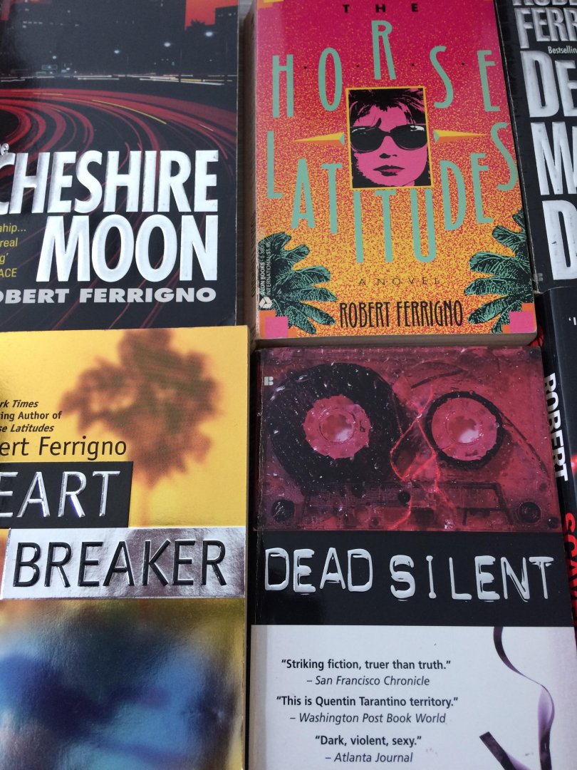 Ferrigno - Cheshire Moon , Horse Latitudes , Dead man’s Dance , Heart Breaker , Dead silent , Scavenger hunt