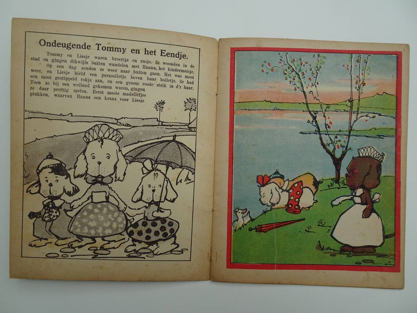 N.n.. - Ondeugende Tommy en het Eendje.
