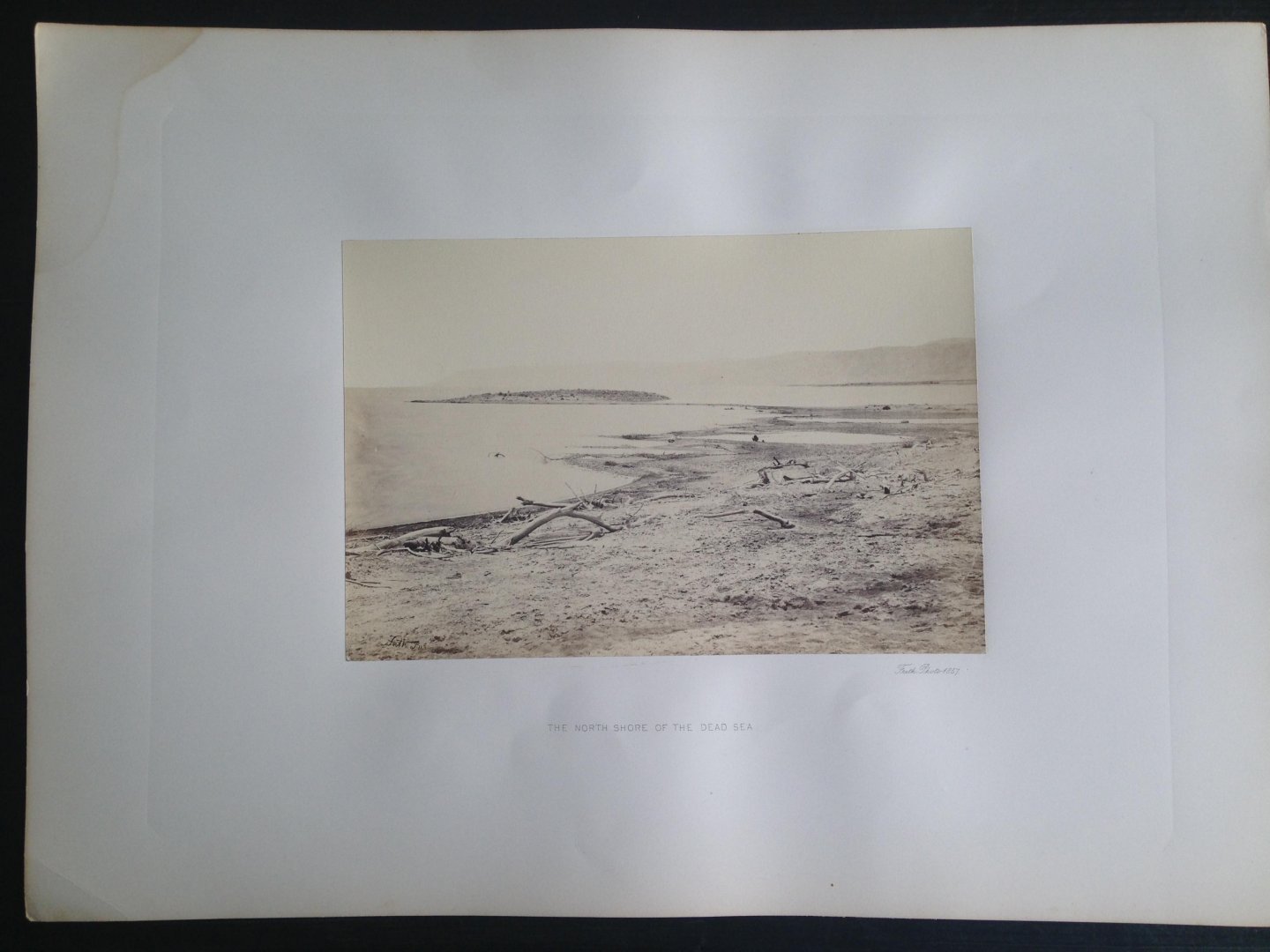 Frith, Francis - The North Shore of the Dead Sea, Series Egypt and Palestine