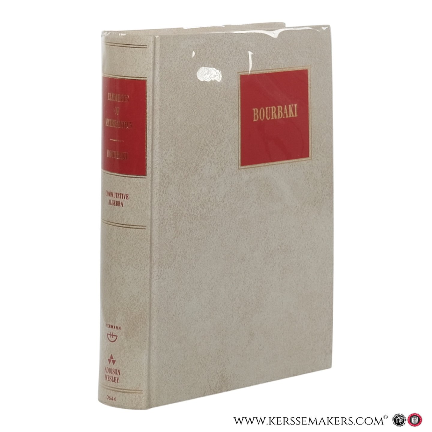 Bourbaki, Nicolas. - Elements of Mathematics. Commutative Algebra.