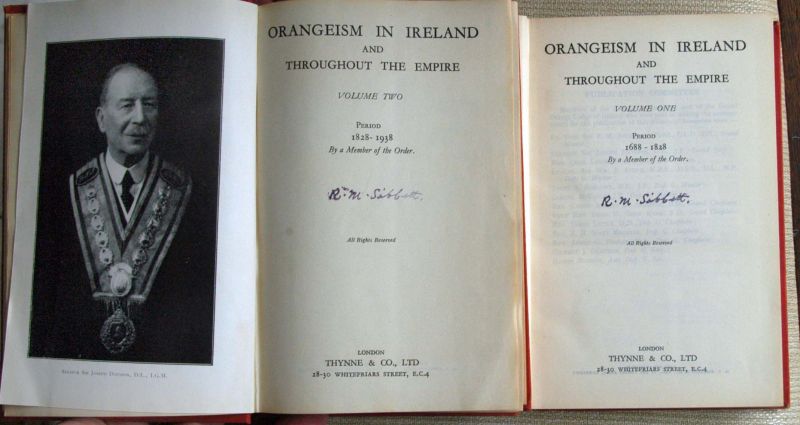 (member of the Order) - Orangeism in Ireland and throughout the Empire