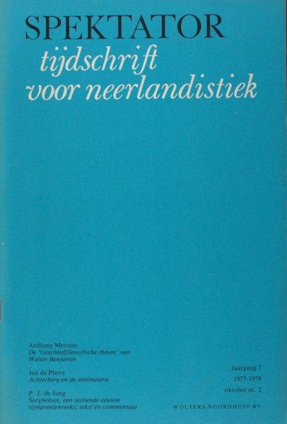  - Spektator. Tijdschrift voor neerlandistiek