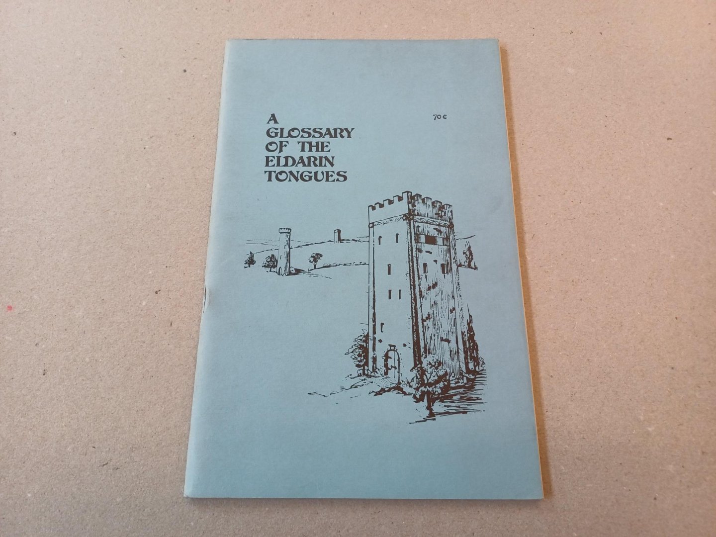 Allen, James D. - A Glossary of the Eldarin Tongues