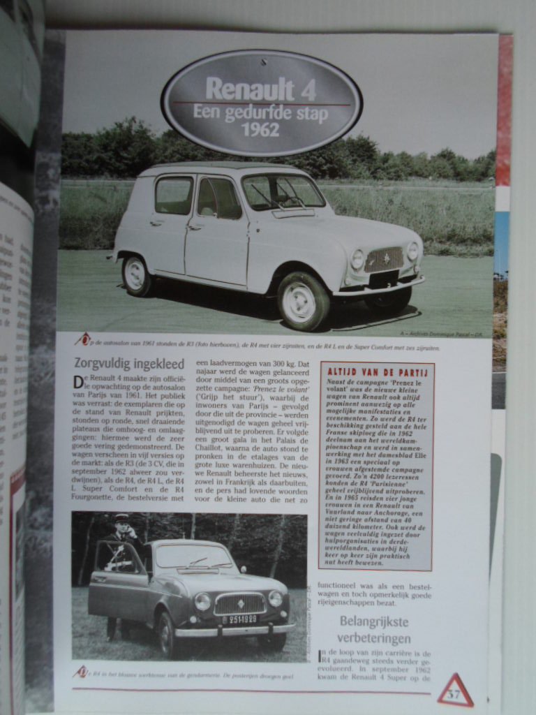 magazine - De eeuw van de automobiel aflevering 10, Renault 4