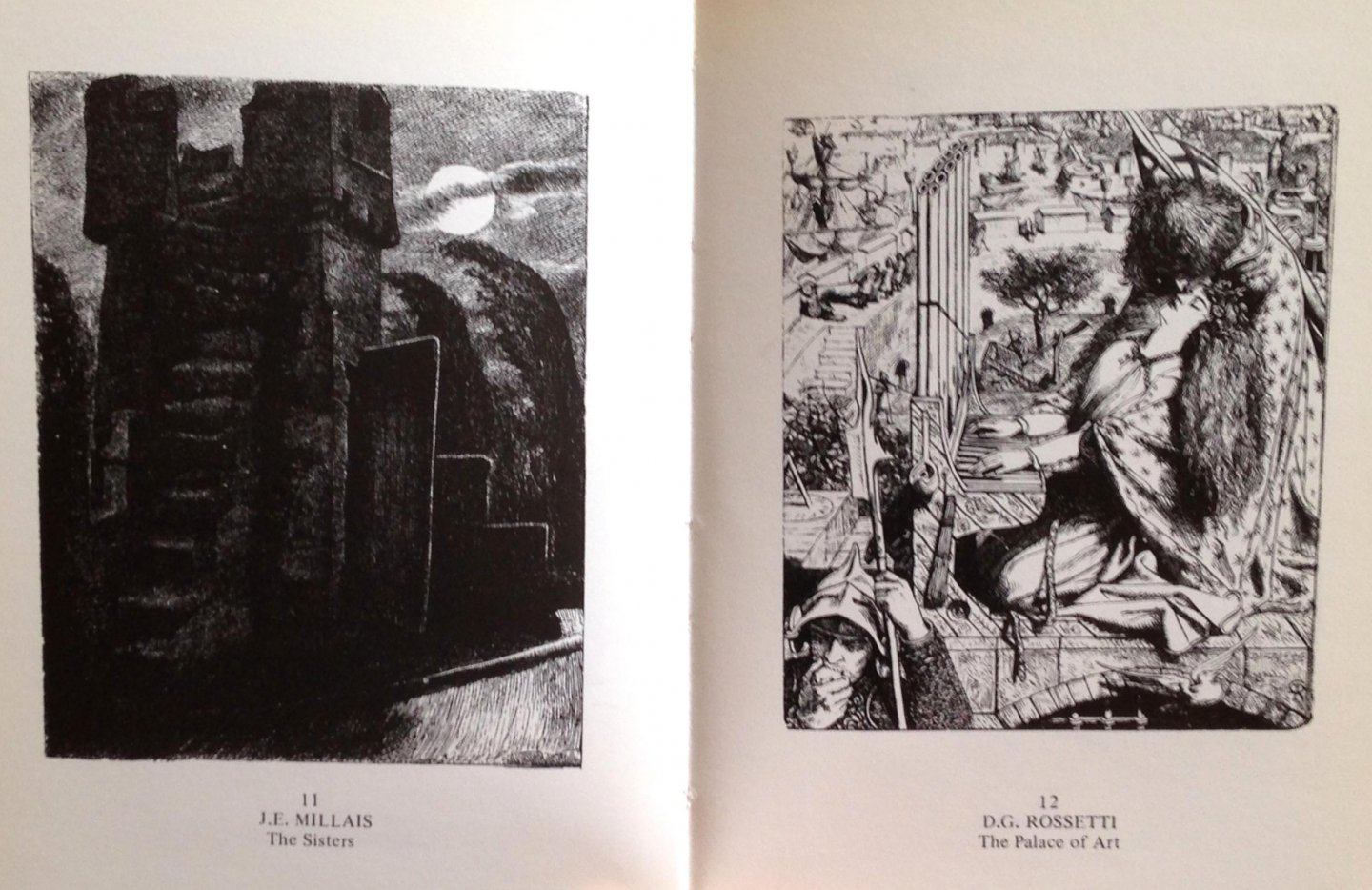 Moxon, E. - Pre-Raphaelite Illustrations from Moxon's Tennyson by Rosetti, Millais and Holman Hunt