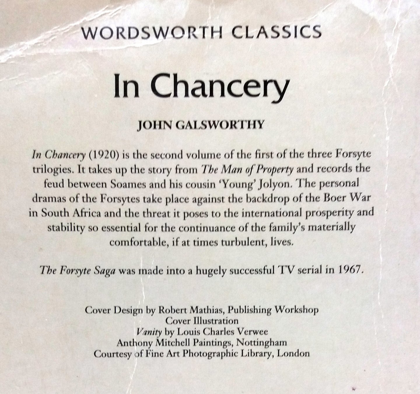 Galsworthy, John - In Chancery (Ex.2) (ENGELSTALIG)