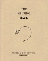 LANYON, Andrew - A Pocket Critic. [The helping hand. An artists' and collectors' accessory].