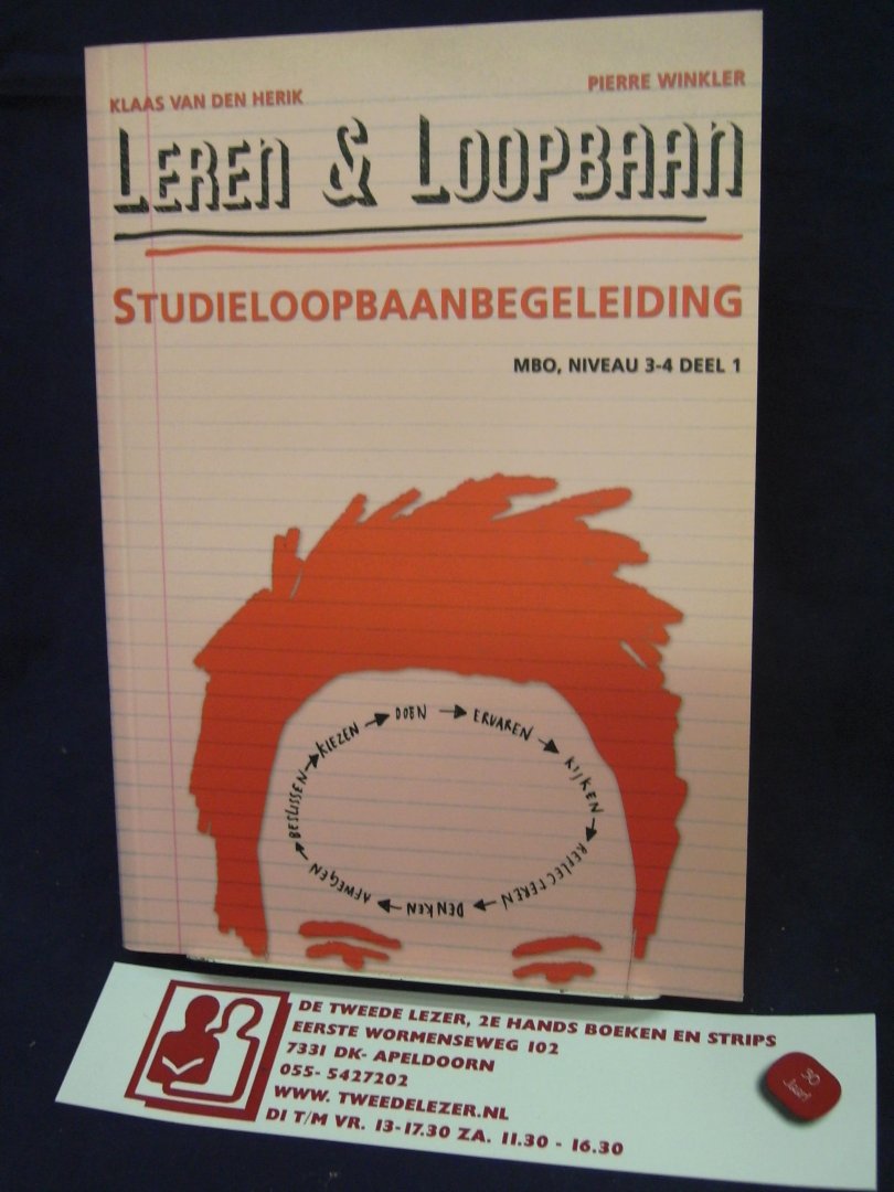 Herik, Klaas van den, Winkler, Pierre - Leren & Loopbaan, Studieloopbaanbegeleiding MBO niveau 3/4 deel 1
