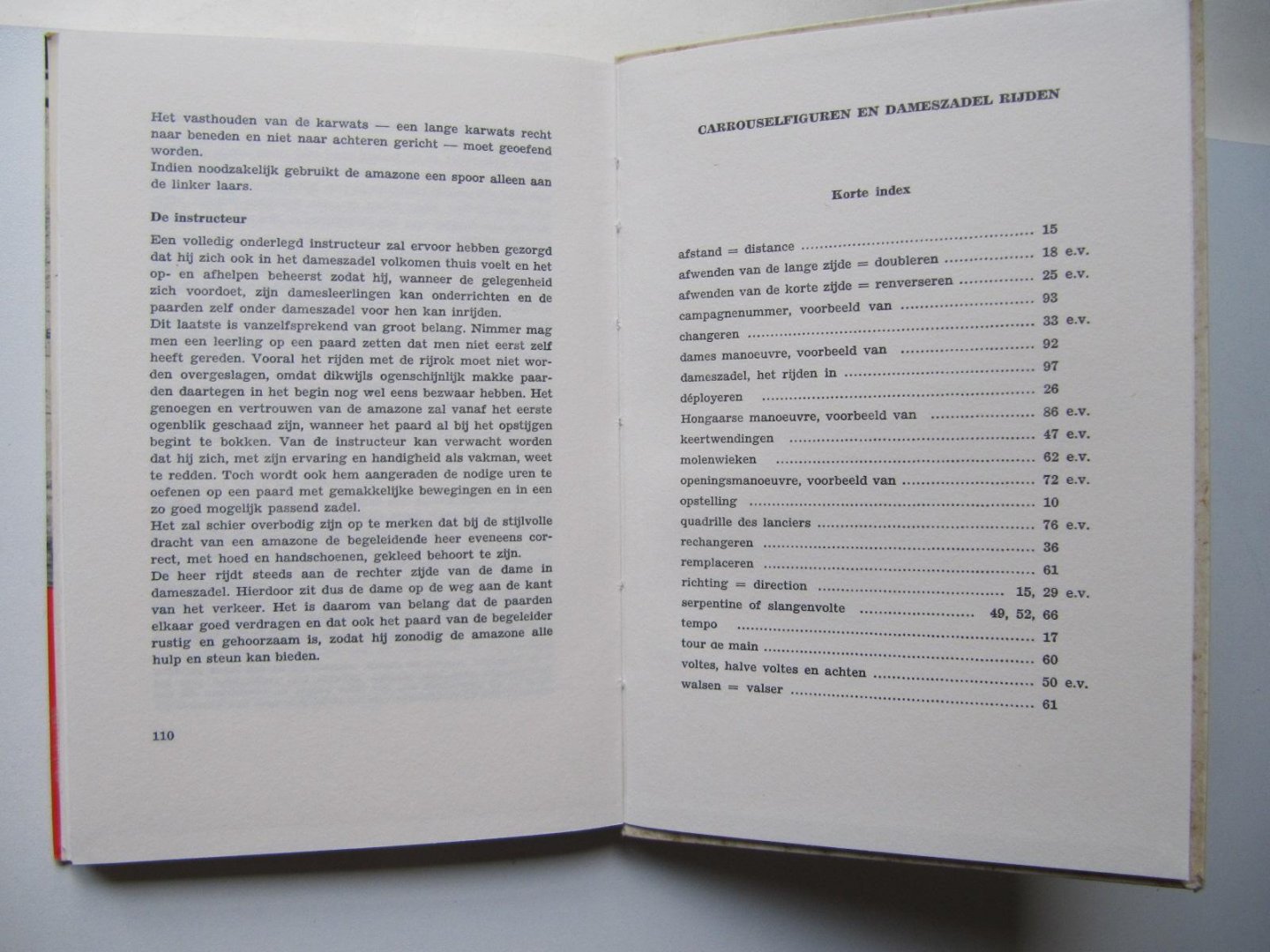 E.S. Tack - Carousselfiguren en Dameszadel Rijden