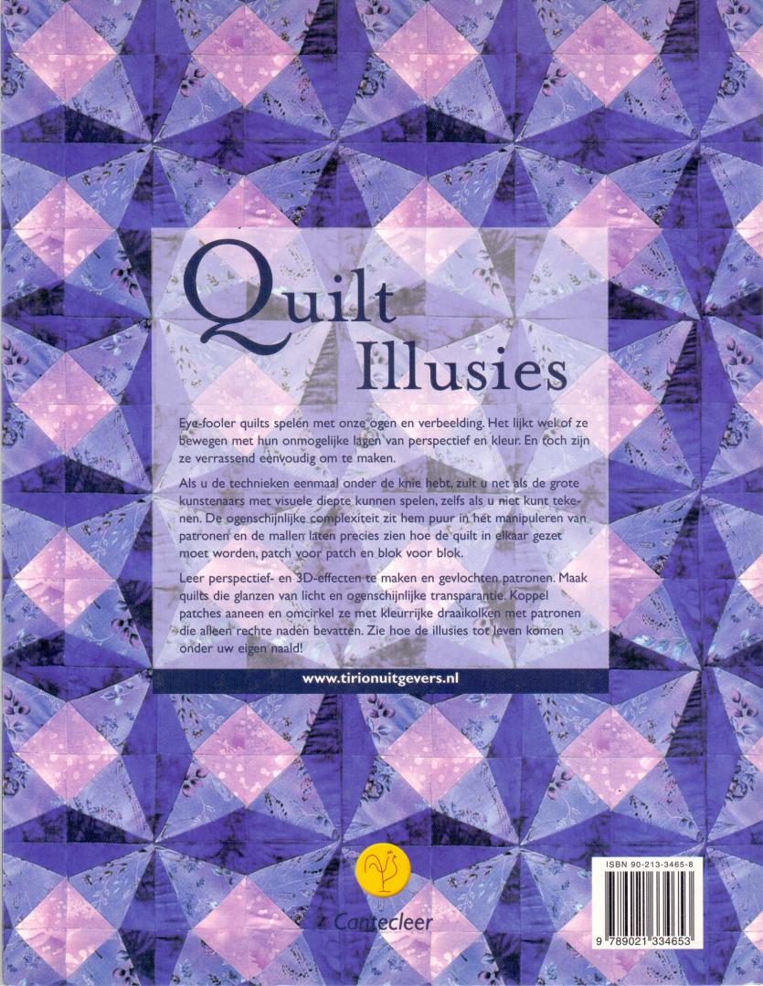 Eddy, C. (ds1243) - Quilt Illusies. Meer dan 40 aantrekkelijke quilts