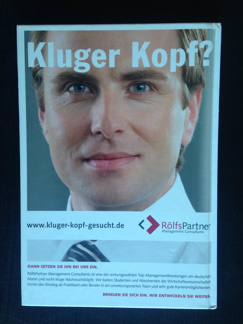 Hartenstein, M. & F. Billing, C. Schawel, M.Grein - Karriere Machen, Der Weg in die Unternehmensberatung 2009/2010