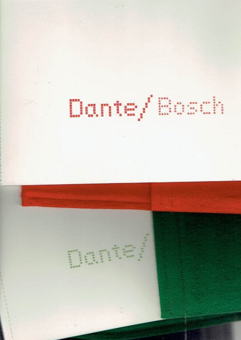 BARBAIX, Alex [boekdruk] & Jan SONNTAG [ontwerp] - Dante/Bosch - Dante/Bacon - Dante/Beuys. [drie delen] - [Nr. 17/45].