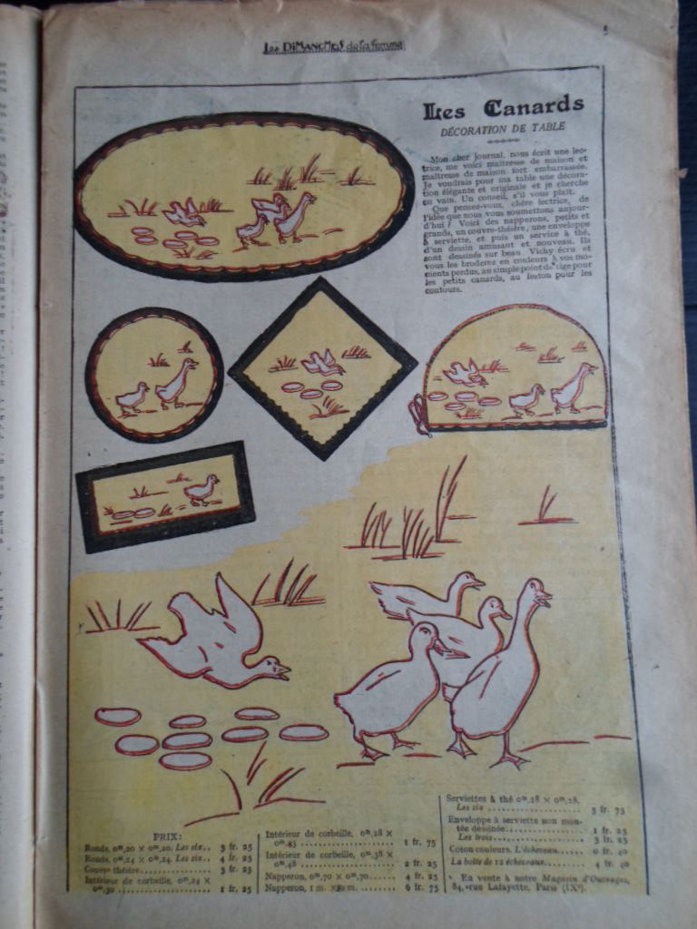 Tijdschrift - Les Dimanches de la femme