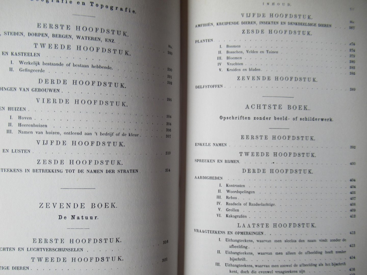 Lennep, Mr. J. van - Gouw, ter J. - De Uithangteekens, 2 delen