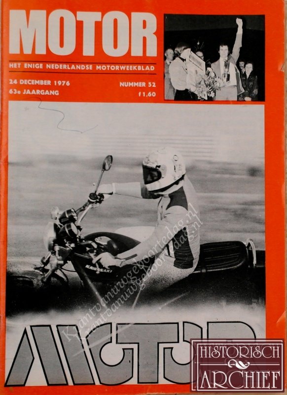 Boorder, C.d / Jouby,S.[red.] - Motor  - het enige Nederlandse motorweekblad 1976- 63e jaargang nrs. 29 t/m 52