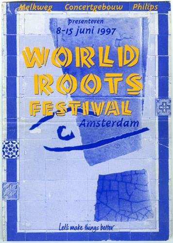  - Folder World Roots Festival Amsterdam 1979