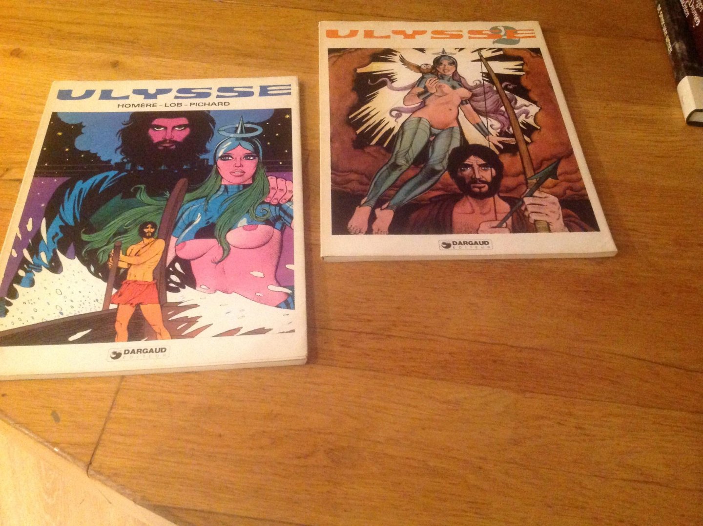 Lob / Pichard - Ulysses in twee delen eerste druk 1974