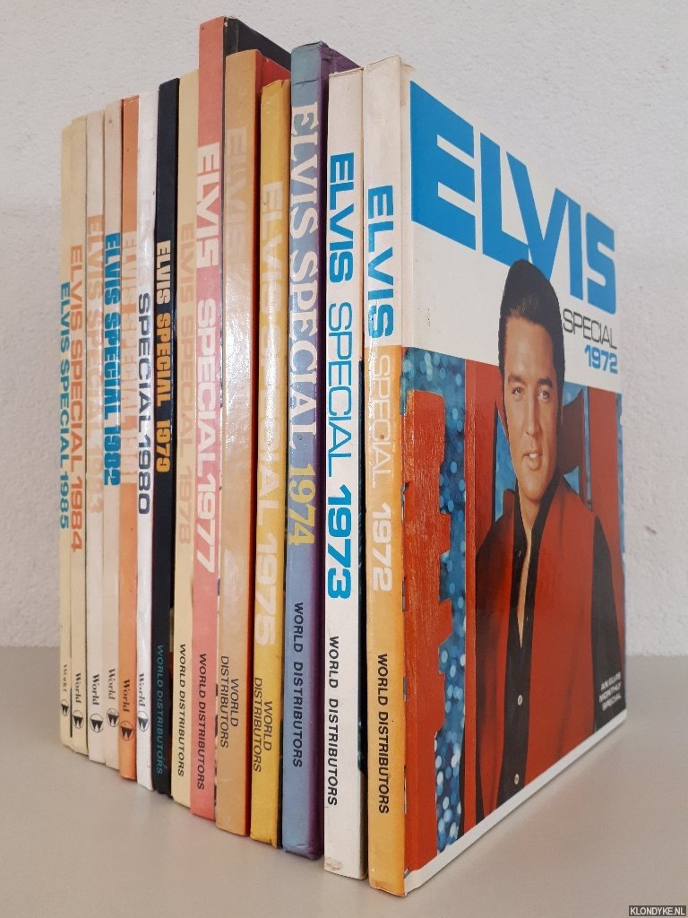 Hand, Albert (compiler) - An Elvis Monthly Special: Elvis Special 1972-1985 (14 volumes)