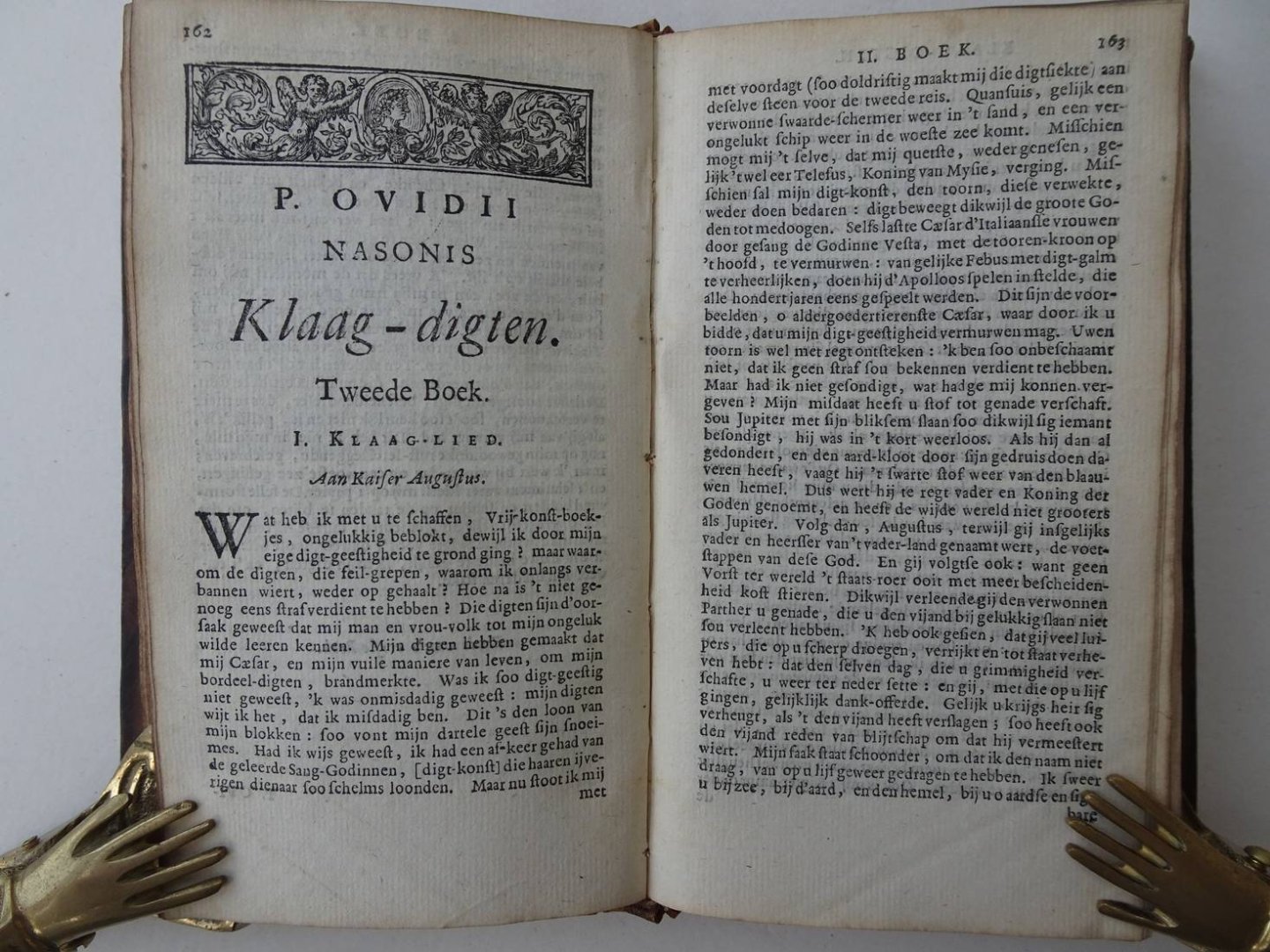 Ovidius Naso, Publ.. - Alle de werken van P. Ovidius Naso. Het derde deel. Behelsende sijn almanak, klaag-liederen, droefheid in Pontus, en troost-digt aan Livia. Derde deel.