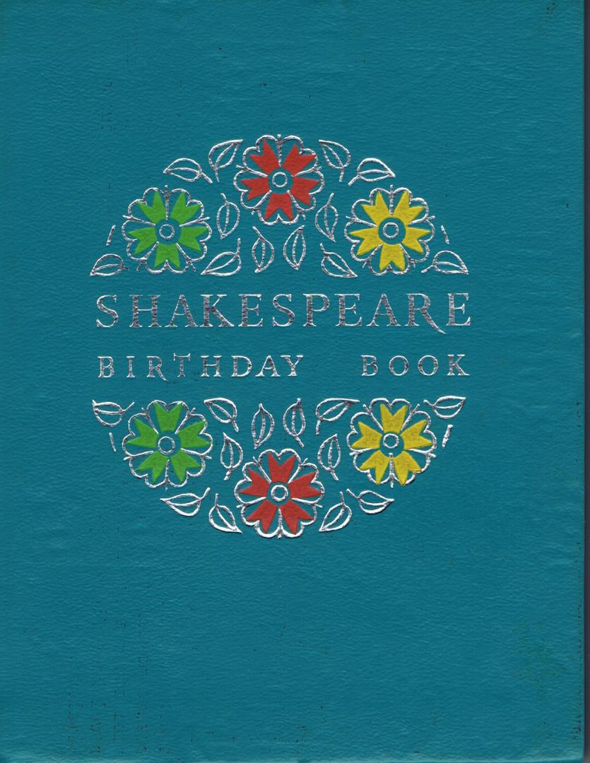 Swinton, Marjory (samensteller) - Shakespeare birthday book