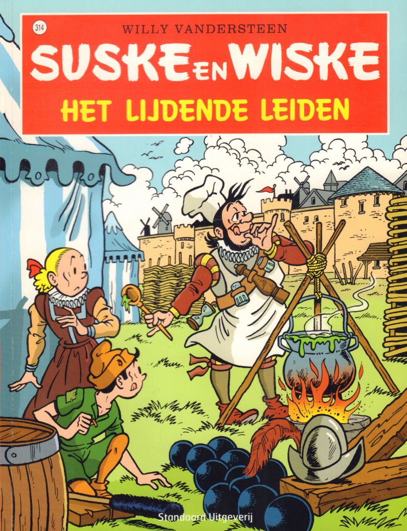 Vandersteen, Willy - Suske en Wiske nr. 314, Het Lijdende Leiden, softcover, goede staat