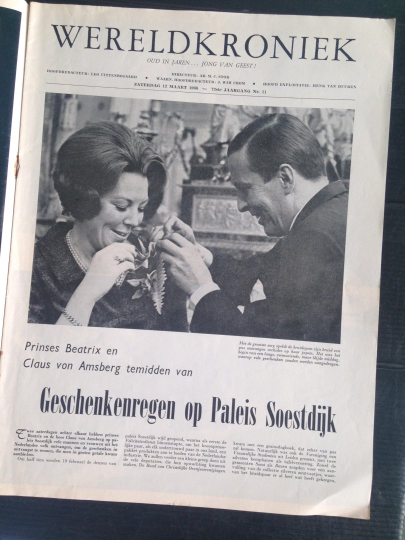 Wereldkroniek - Feest rond Beatrix en Claus