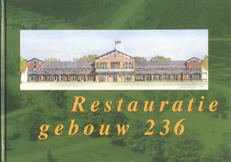 Auteur (onbekend) - Restauratie gebouw 236 (Kantinegebouw 236 op de legerplaats Oldebroek)