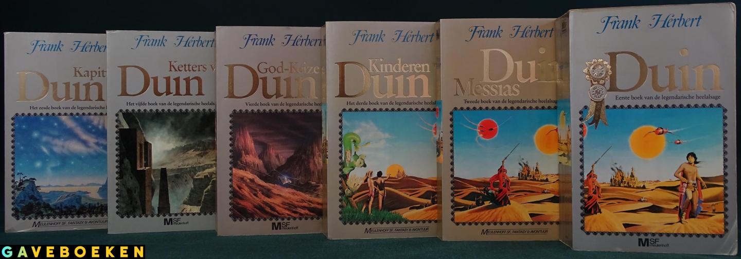 Frank Herbert - Duin - Frank Herbert - Meulenhoff - 6x - Paperback
