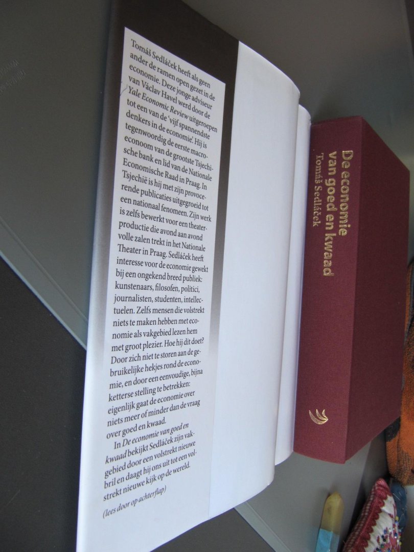 Tomáš Sedláček - De economie van goed en kwaad - De zoektocht naar economische zingeving van Gilgamesj tot Wall Street