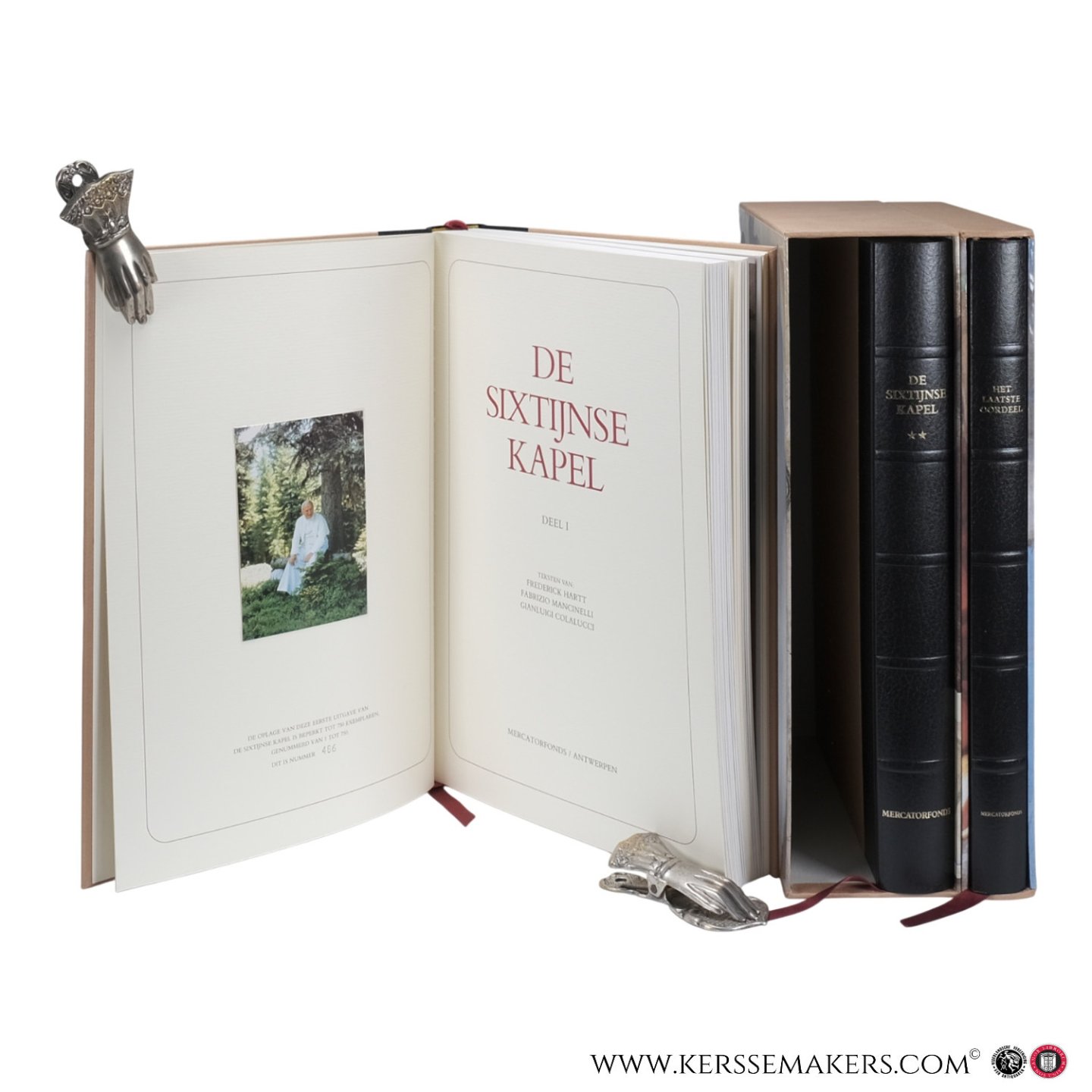 Hartt, Fredrick / Mancinelli, Fabrizio / Colalucci, Gianluigi / Vecchi, Pierluigi de [eds.]. - De Sixtijnse Kapel / Het Laatste Oordeel. Limited edition set [3 volumes].