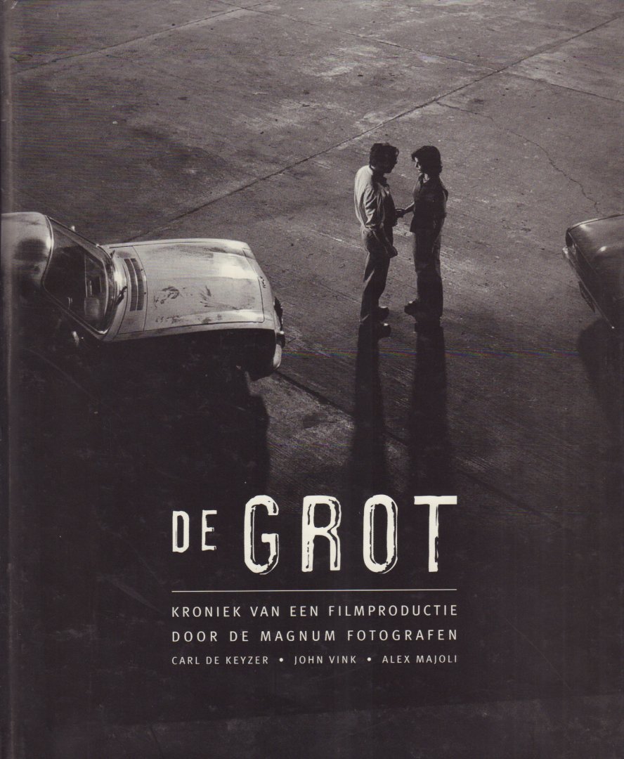 Keyzer, Carl de, John Vink en Alex Majoli - De Grot (Kroniek van een filmproduktie door de Magnum fotografen), 103 pag. hardcover, gave staat