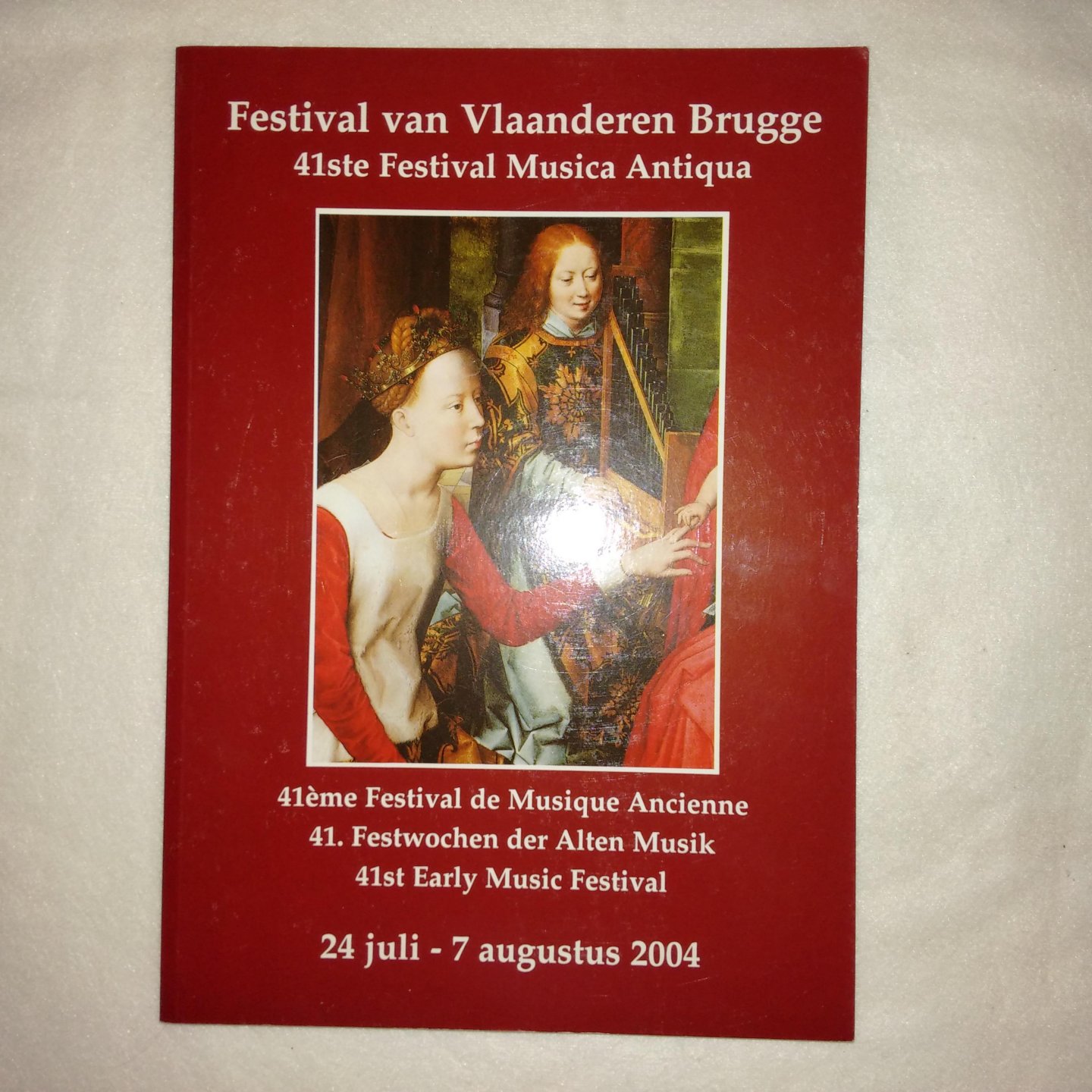Dewitte, Robrecht eindredactie - Festival van Vlaanderen Brugge. 41ste Festival Musica Antiqua