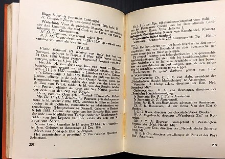 SNOUCKAERT VAN SCHAUBURG, W. baron, & Ph.F.W. VAN ROMONDT - Nederlanders in het buitenland 1928. Jaargang 1.
