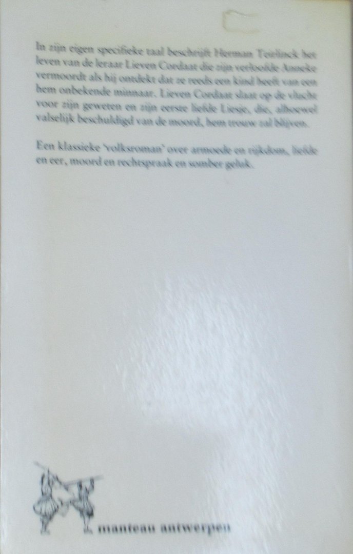 Teirlinck, Herman - Het avontuurlijke leven van Lieven Cordaat