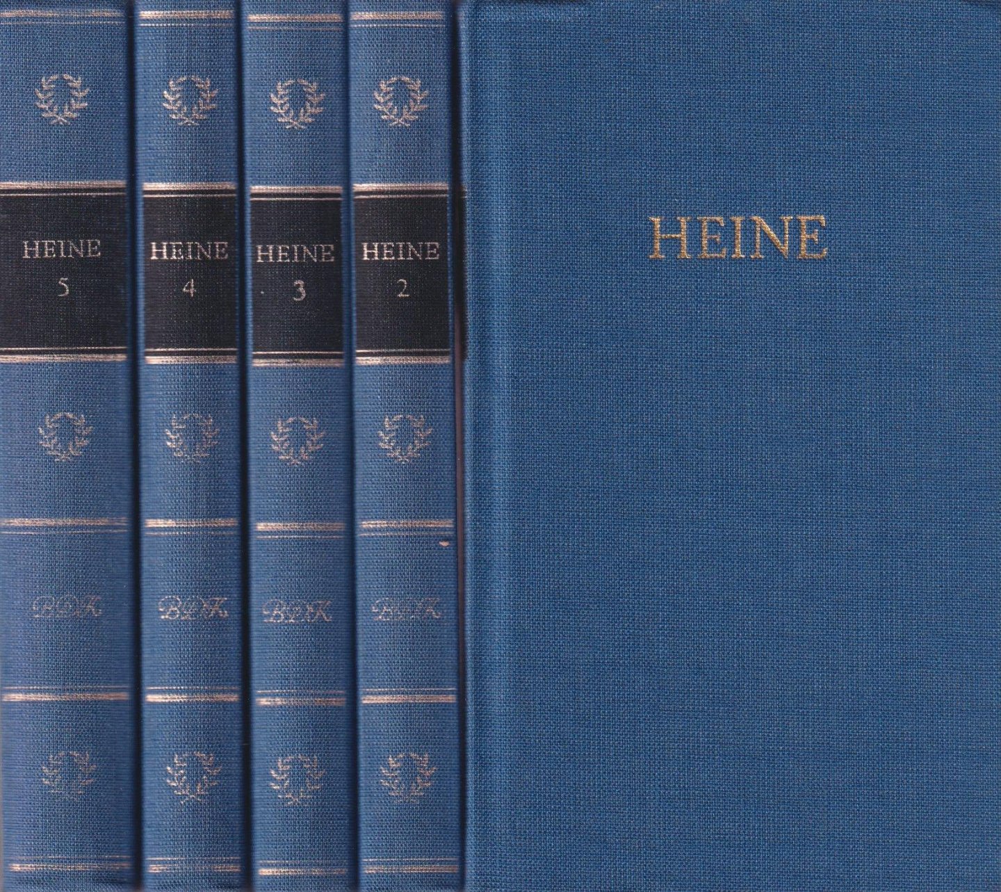  - Heines Werke in fünf Bänden