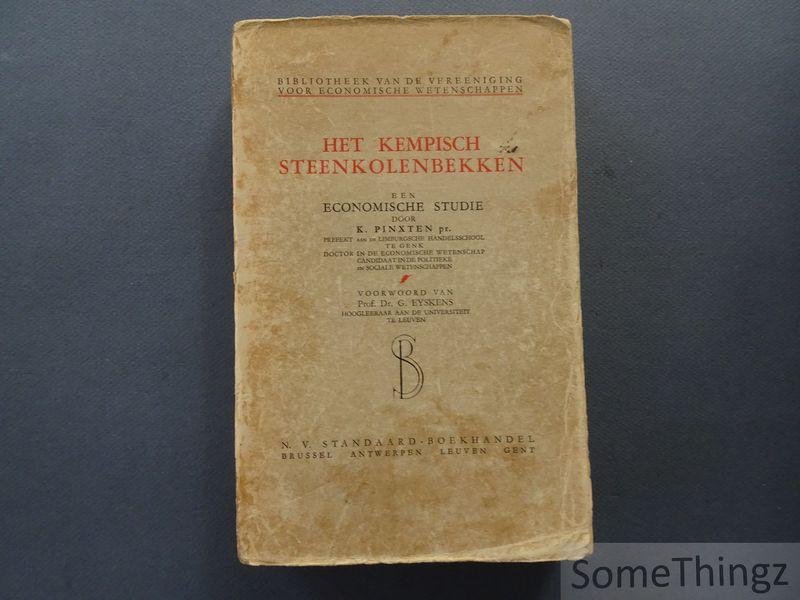 Pinxten, Karel. - Het Kempisch steenkolenbekken.