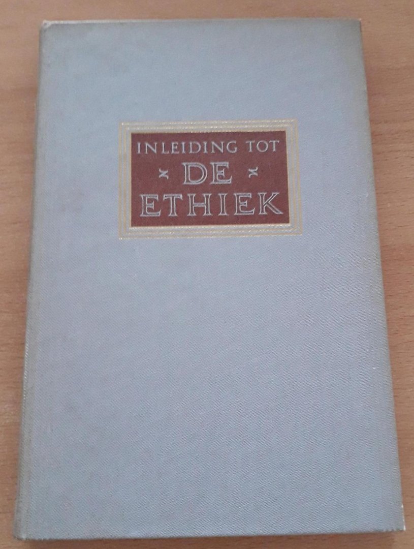 Vos, Dr. H. de - Inleiding tot de ethiek