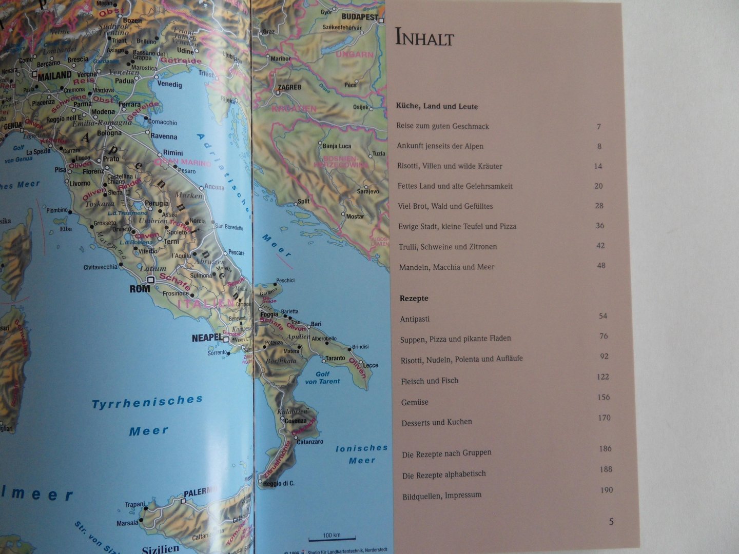 Döbbelin, Hans Joachim. - Italien. - Serie Kulinarische Streifzüge. - Met 73 recepten.