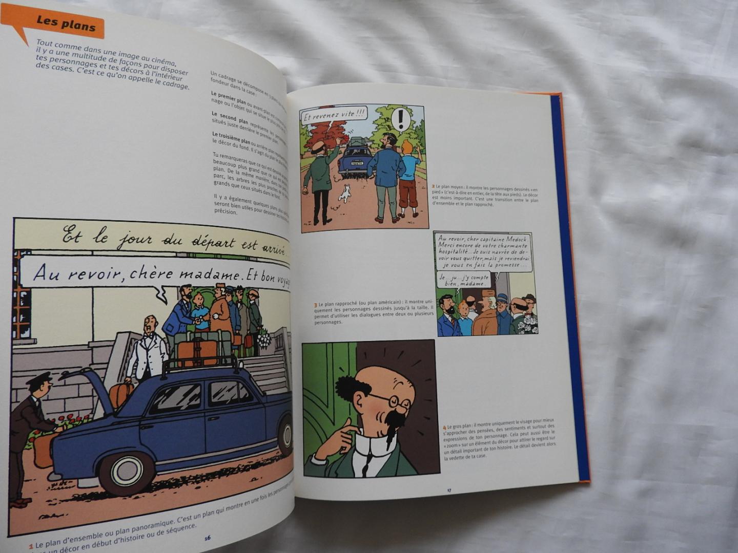 Herge - Hergé - L'atelier tintin : j'apprends à dessiner et à raconter avec Hergé