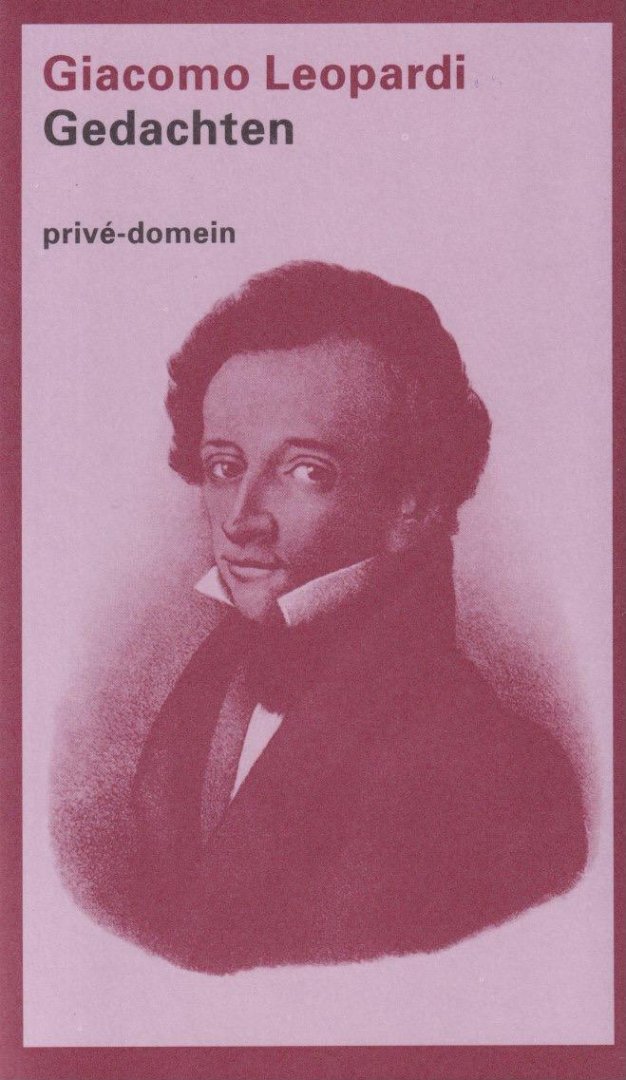 Leopardi, Giacomo - Gedachten