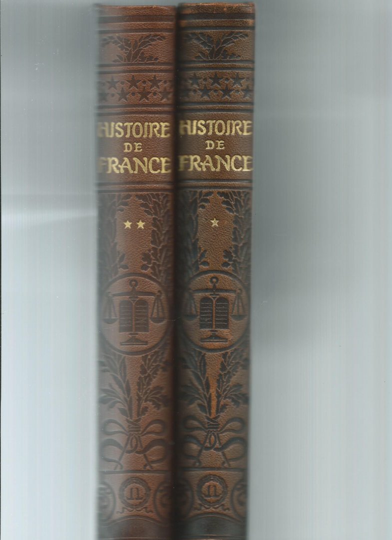 Petit, Maxime - Histoire de France illustrée, 2 delen.