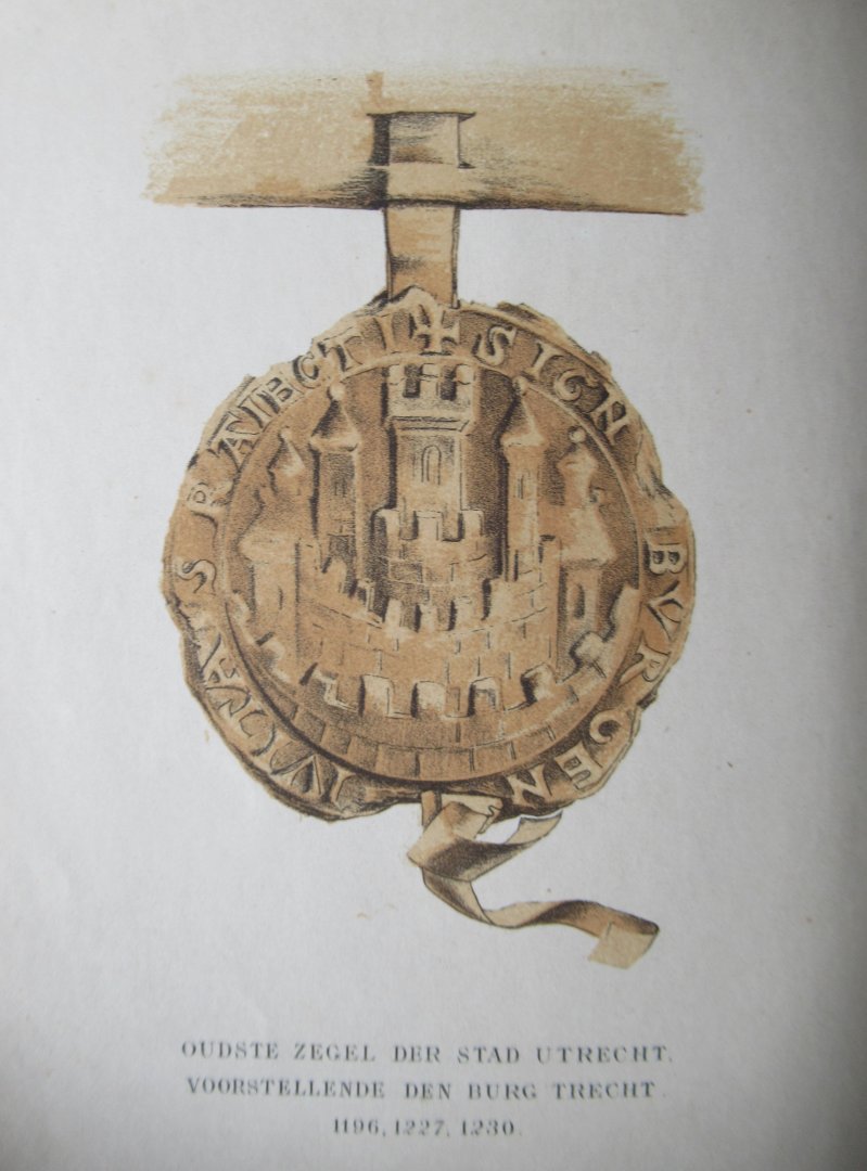 Geer van Oudegein, J.J. de Jhr. - Het oude Trecht. De oorsprong van de stad Utrecht