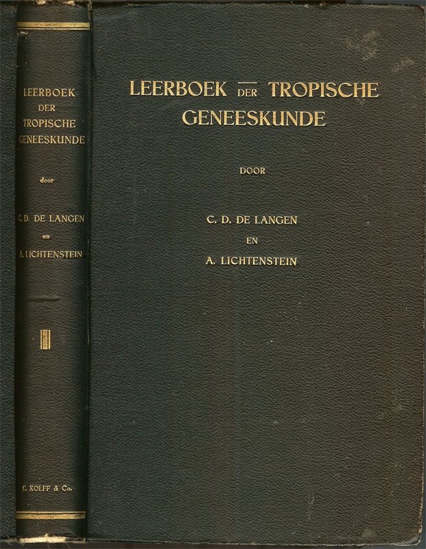 De Lange / Lichtenstein - Leerboek der tropische geneeskunde