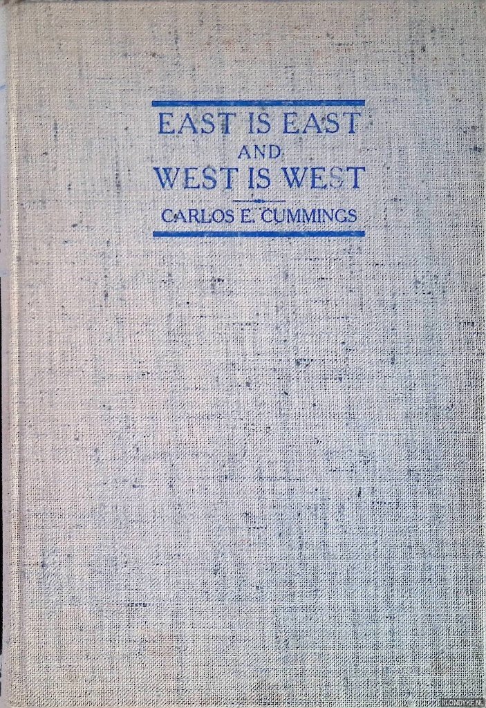 Cummings, Carlos Emmons - East is East and West is West: some observations on the World's Fair of 1939 by one whose main interest is in museums