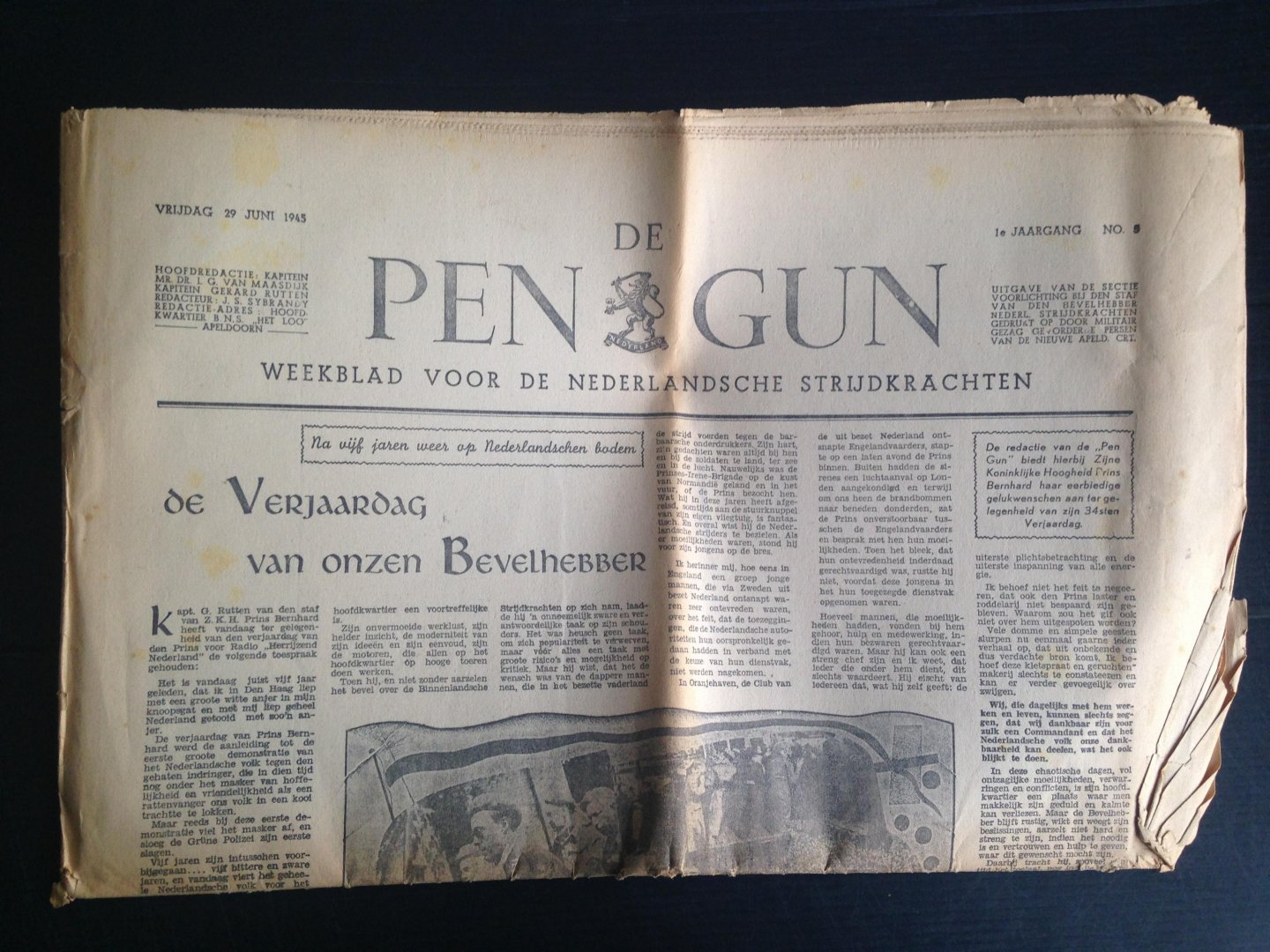  - De Pen Gun, Weekblad voor de Nederlandsche Strijdkrachten