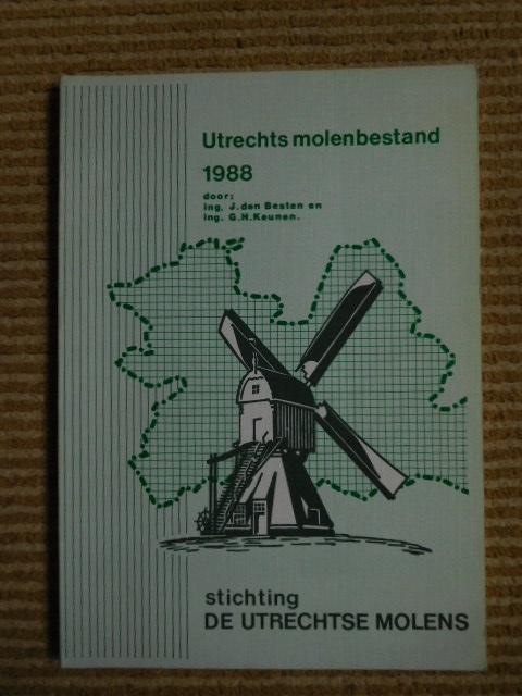 Beste, J, den / Keunen, G.H. - Utrechts Molenbestand 1988